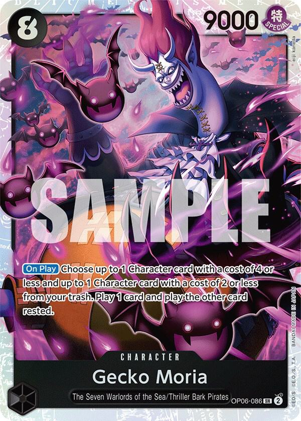 One Piece Gecko Moria (086) - Wings of the Captain (OP06) by TCGDON on MYNTED