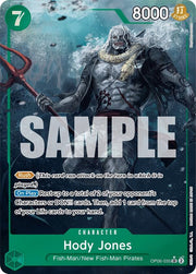 One Piece - Hody Jones (035) (Alternate Art) - Wings of the Captain (OP06) by TCGDON on MYNTED