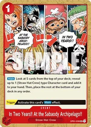 One Piece - In Two Years!! At the Sabaody Archipelago!! - OP01 - 030 by Lmerj Collects on MYNTED