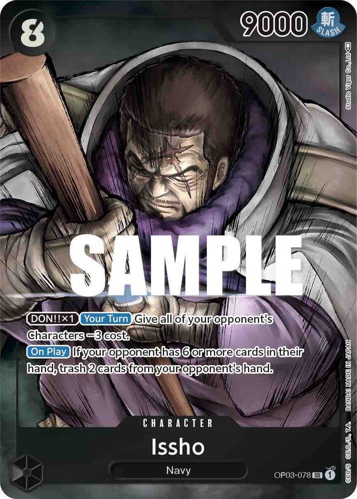 One Piece - Issho (Alternate Art) - Pillars of Strength (OP03) by TCGDON on MYNTED