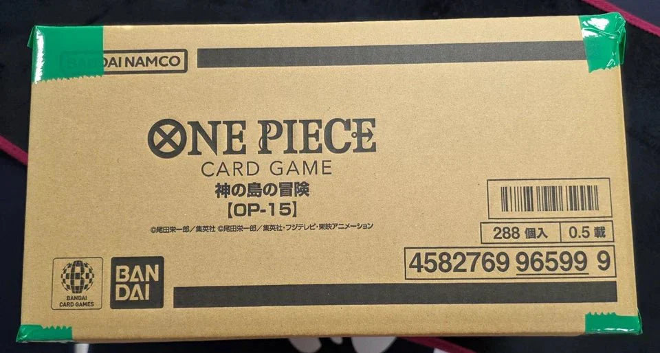 ONE PIECE Japanese Adventure on KAMI’s Island OP - 15 Sealed Case (12 Box) by BrickMak on MYNTED