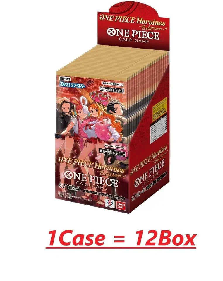 ONE PIECE Japanese Heroines Edition Booster Box Sealed Case EB03 (12 Boxes) by BrickMak on MYNTED