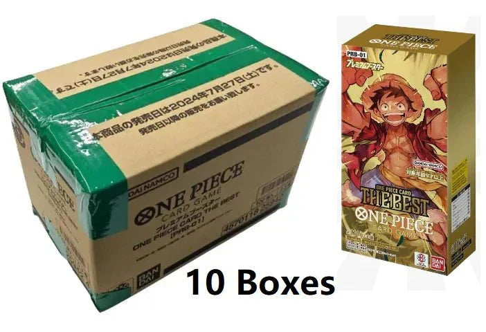 ONE PIECE Japanese ONE PIECE CARD THE BEST Sealed Case PRB01 (10Boxes ) by BrickMak on MYNTED