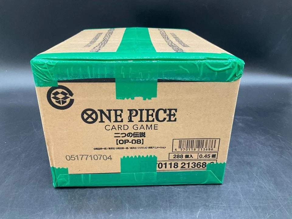 One Piece Japanese OP - 08 Two Legends Booster Box Case Sealed by BrickMak on MYNTED