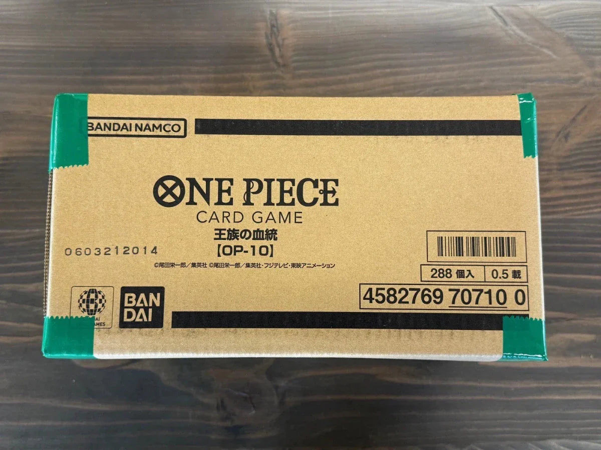 One Piece Japanese OP - 10 Royal Blood Sealed Case (12 Boxes) by BrickMak on MYNTED