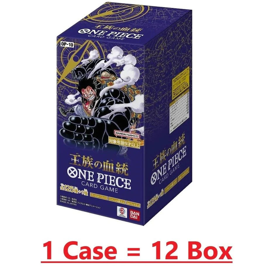 ONE PIECE Japanese Royal Bloodline OP - 10 Sealed Case (12 Box) by BrickMak on MYNTED