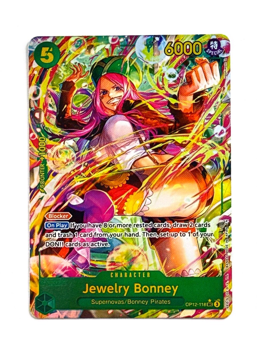 One Piece - Jewelry Bonney (118) (Alternate Art) - Legacy of the Master (OP12) by TCGDON on MYNTED