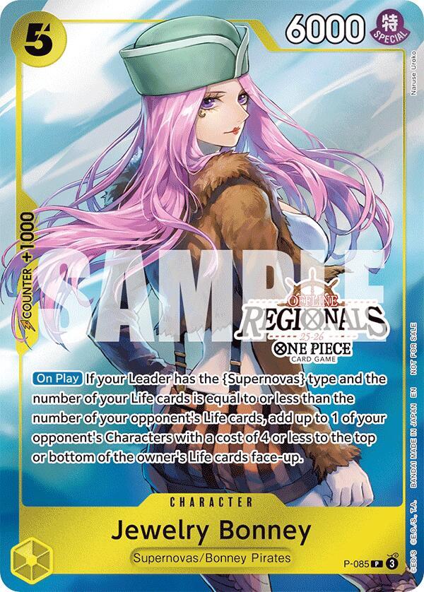 One Piece - Jewelry Bonney (Offline Regional Participation Pack 2025 Vol.2) - One Piece Promotion Cards (OP - PR) by TCGDON on MYNTED