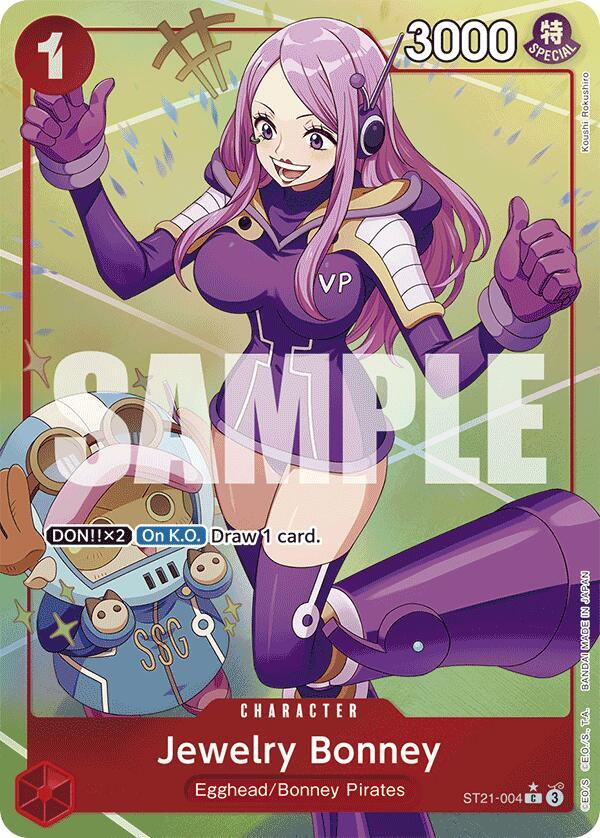 One Piece - Jewelry Bonney (Parallel) - Starter Deck EX: Gear 5 (ST21) by TCGDON on MYNTED