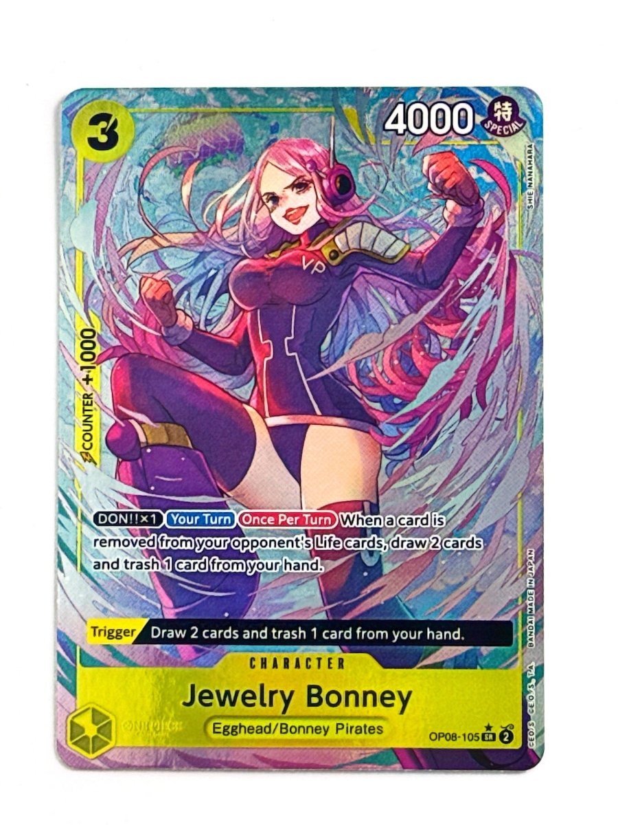 One Piece - Jewelry Bonney (Parallel) - Two Legends (OP08) by TCGDON on MYNTED