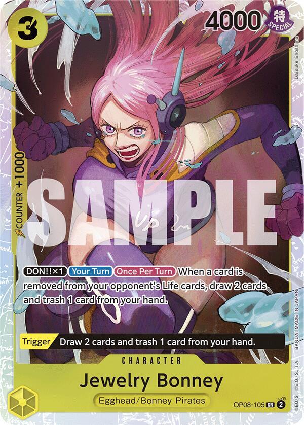 One Piece - Jewelry Bonney - Two Legends (OP08) by TCGDON on MYNTED