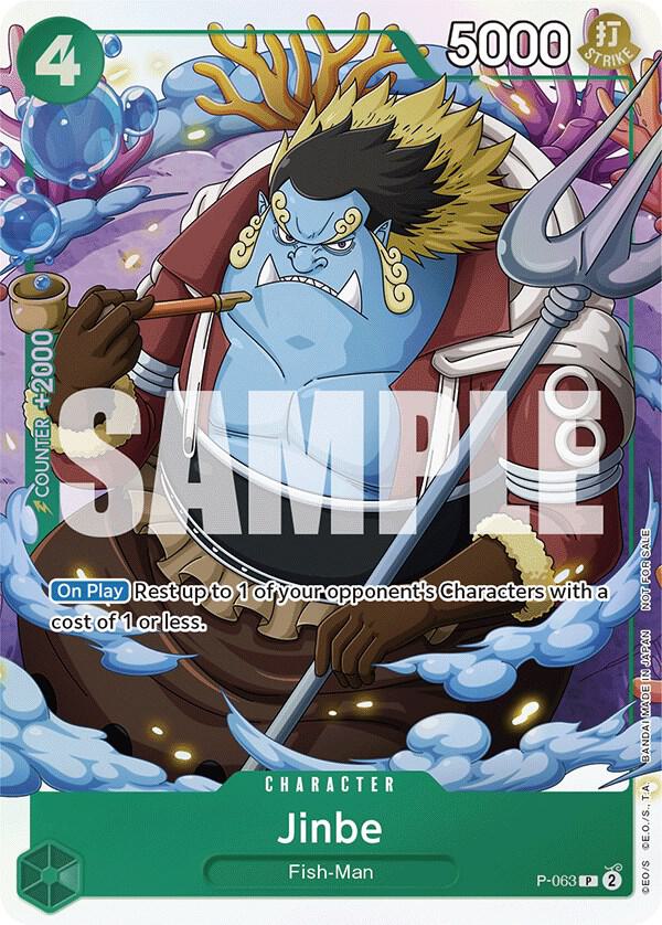 One Piece - Jinbe (Event Pack Vol. 4) - One Piece Promotion Cards (OP - PR) by TCGDON on MYNTED