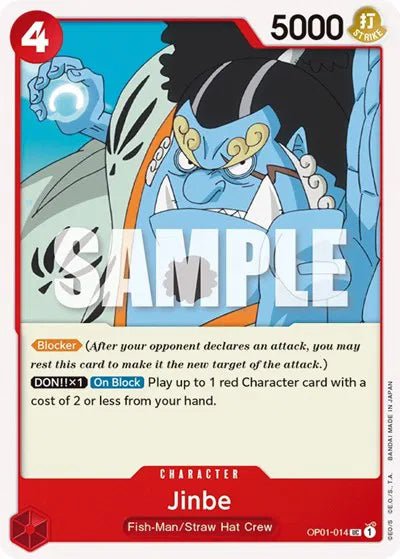 One Piece - Jinbe - OP01 - 014 by Lmerj Collects on MYNTED