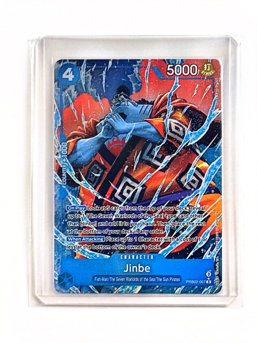 One Piece - Jinbe - PRB02 - 007(Alternate Art) - Premium Booster - The Best - Vol. 2 (PRB - 02) by TCGDON on MYNTED