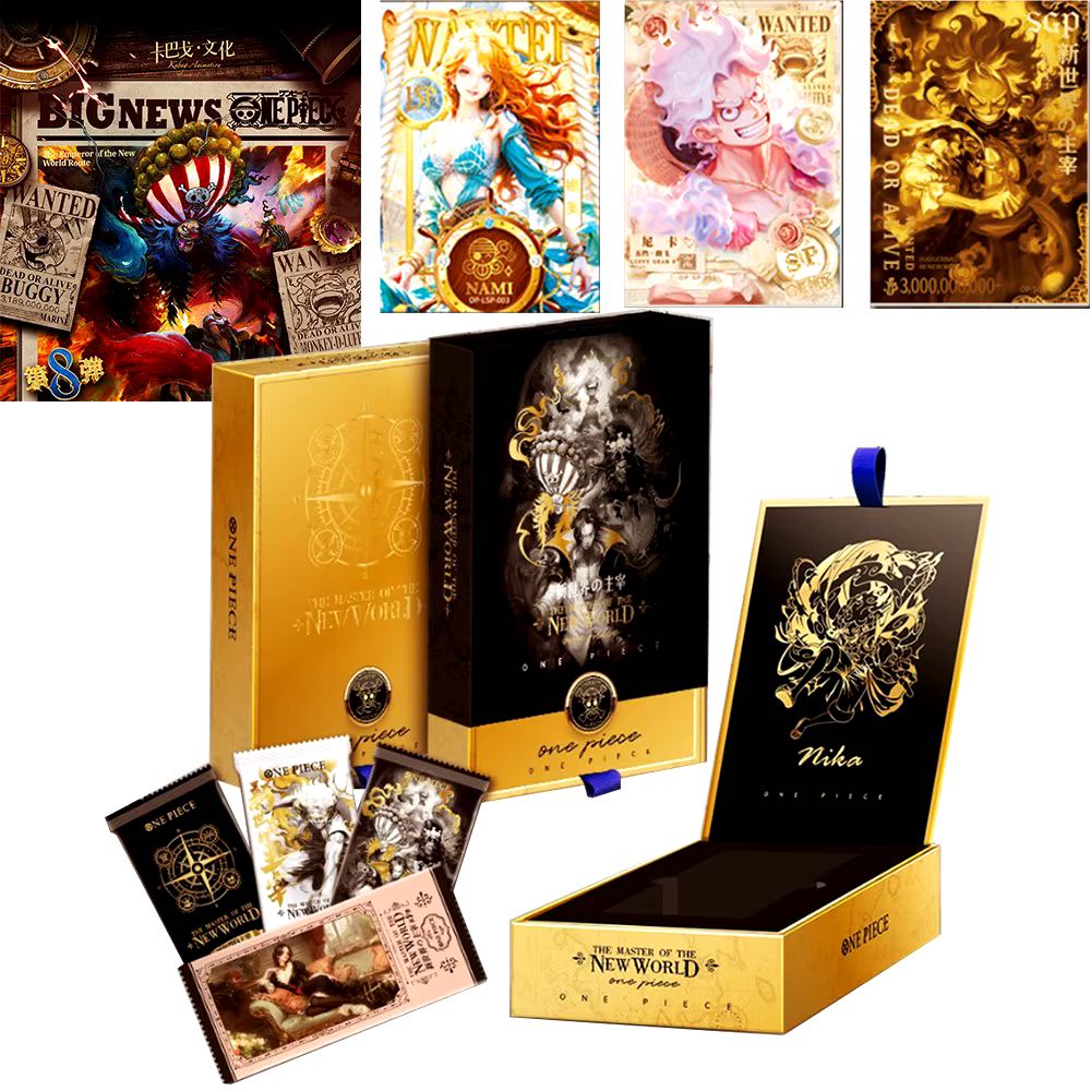 One Piece Kabago 8 Master Of New World Premium Booster Box Trading Card 2024 by TCGDON on MYNTED