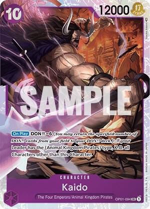 One Piece - Kaido (094) - Romance Dawn (OP01) by TCGDON on MYNTED