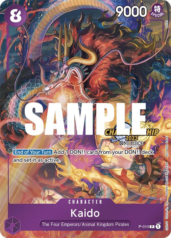 One Piece - Kaido (CS 2023 Celebration Pack) - One Piece Promotion Cards (OP - PR) by TCGDON on MYNTED