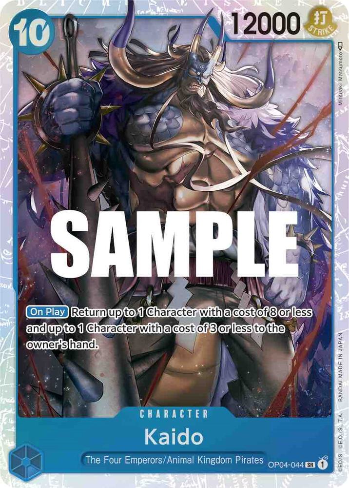 One Piece - Kaido - Kingdoms of Intrigue (OP04) by TCGDON on MYNTED