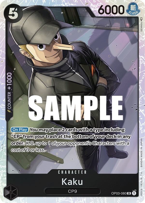 One Piece - Kaku (080) - Pillars of Strength (OP03) by TCGDON on MYNTED