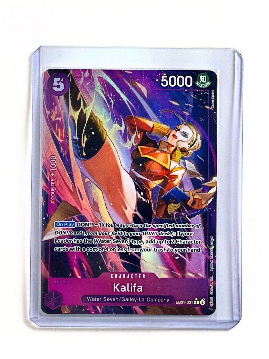 One Piece - Kalifa (Alternate Art) - Extra Booster: Memorial Collection (EB - 01) by TCGDON on MYNTED