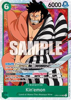 One Piece - Kin'emon - Romance Dawn (OP01) by TCGDON on MYNTED