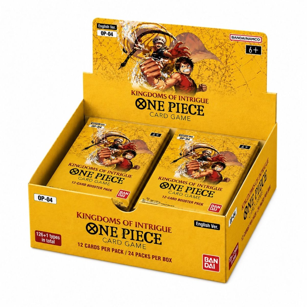 One Piece Kingdoms of Intrigue OP-04 Booster Box English Version by Emirati TCG Store on MYNTED
