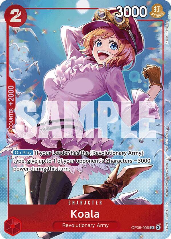 One Piece - Koala - OP05 - 006 - Extra Booster: One Piece Heroines Edition (EB - 03) by TCGDON on MYNTED