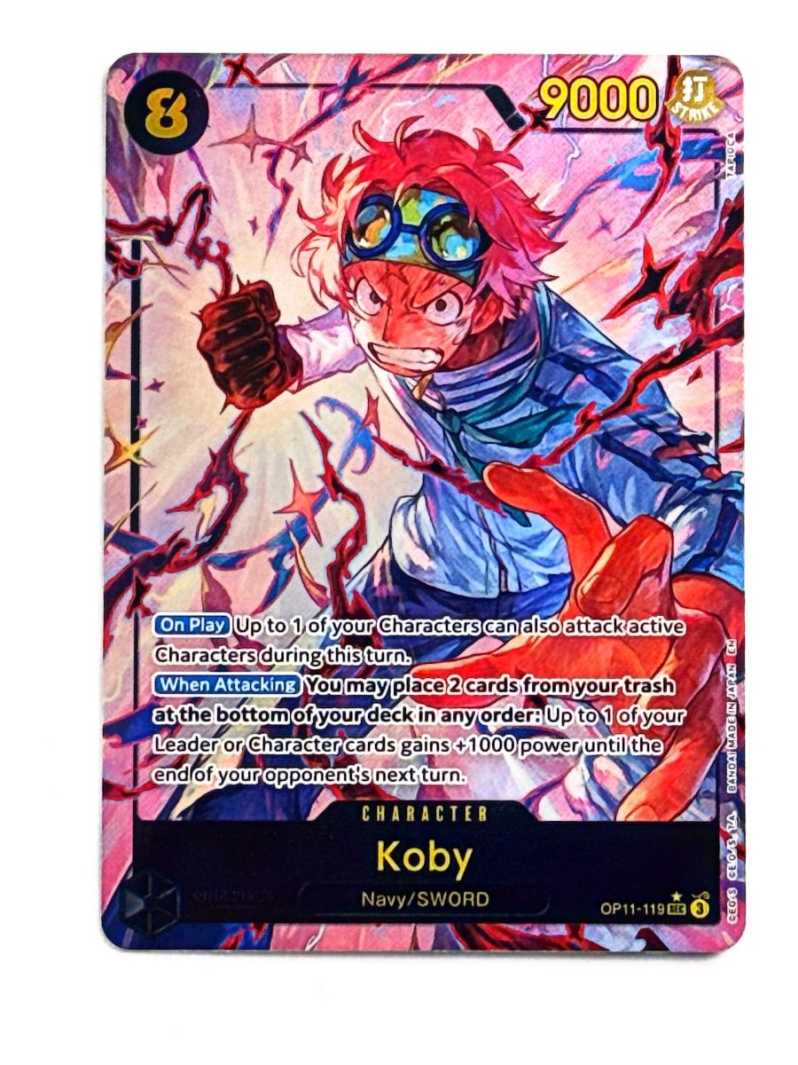 One Piece - Koby (119) (Alternate Art) - A Fist of Divine Speed (OP11) by TCGDON on MYNTED