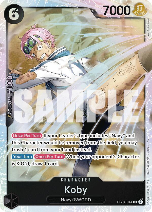 One Piece - Koby (EB04-044) - Adventure on Kami's Island (OP15-EB04) by TCGDON on MYNTED