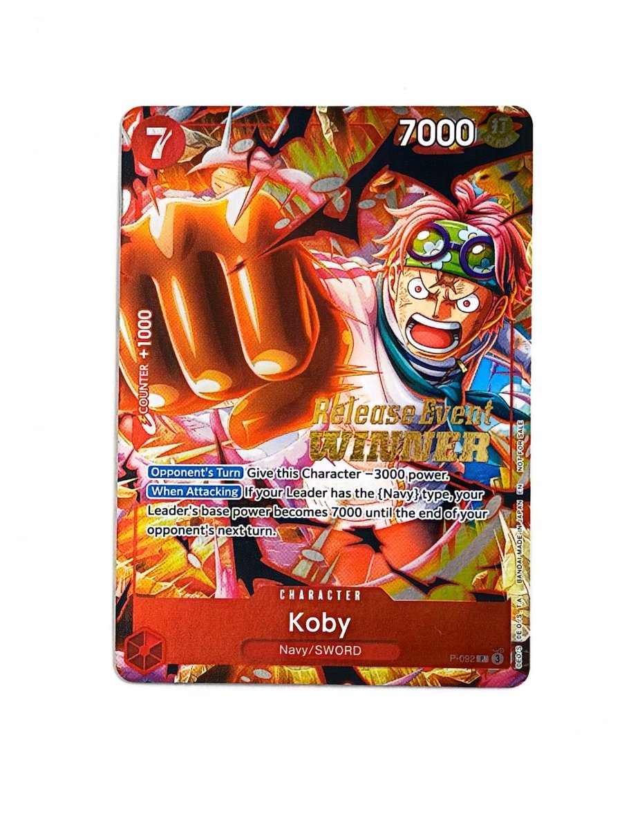 One Piece - Koby (OP12 Release Event Winner) - One Piece Promotion Cards (OP - PR) by TCGDON on MYNTED