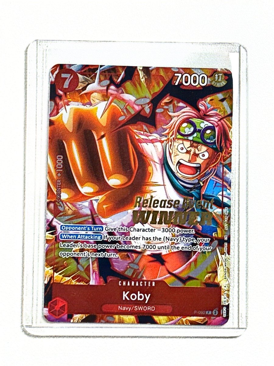 One Piece - Koby (OP12 Release Event Winner) - One Piece Promotion Cards (OP - PR) by TCGDON on MYNTED