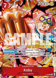One Piece - Koby (OP12 Release Event Winner) - One Piece Promotion Cards (OP - PR) by TCGDON on MYNTED