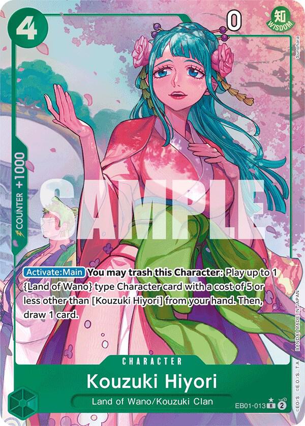 One Piece - Kouzuki Hiyori (Alternate Art) - Extra Booster: Memorial Collection (EB - 01) by TCGDON on MYNTED