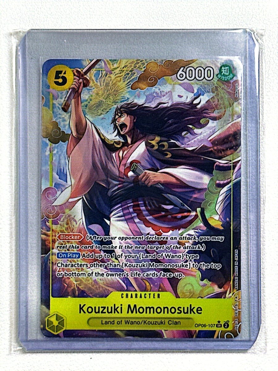 One Piece Kouzuki Momonosuke (Alternate Art) - Wings of the Captain (OP06) by TCGDON on MYNTED