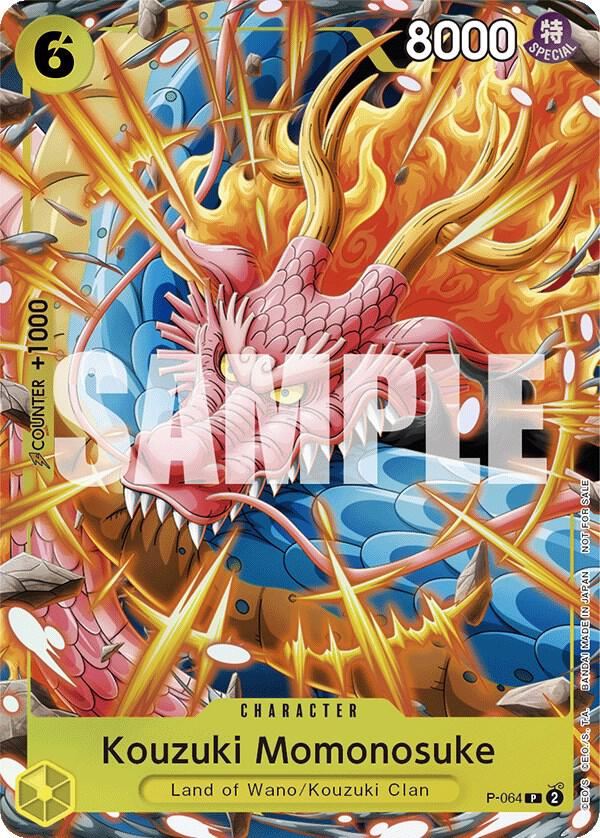 One Piece - Kouzuki Momonosuke (Event Pack Vol. 4) - One Piece Promotion Cards (OP - PR) by TCGDON on MYNTED
