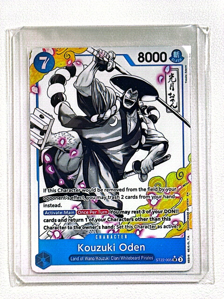 One Piece Kouzuki Oden (Parallel) - Starter Deck 22: Ace & Newgate (ST - 22) by TCGDON on MYNTED