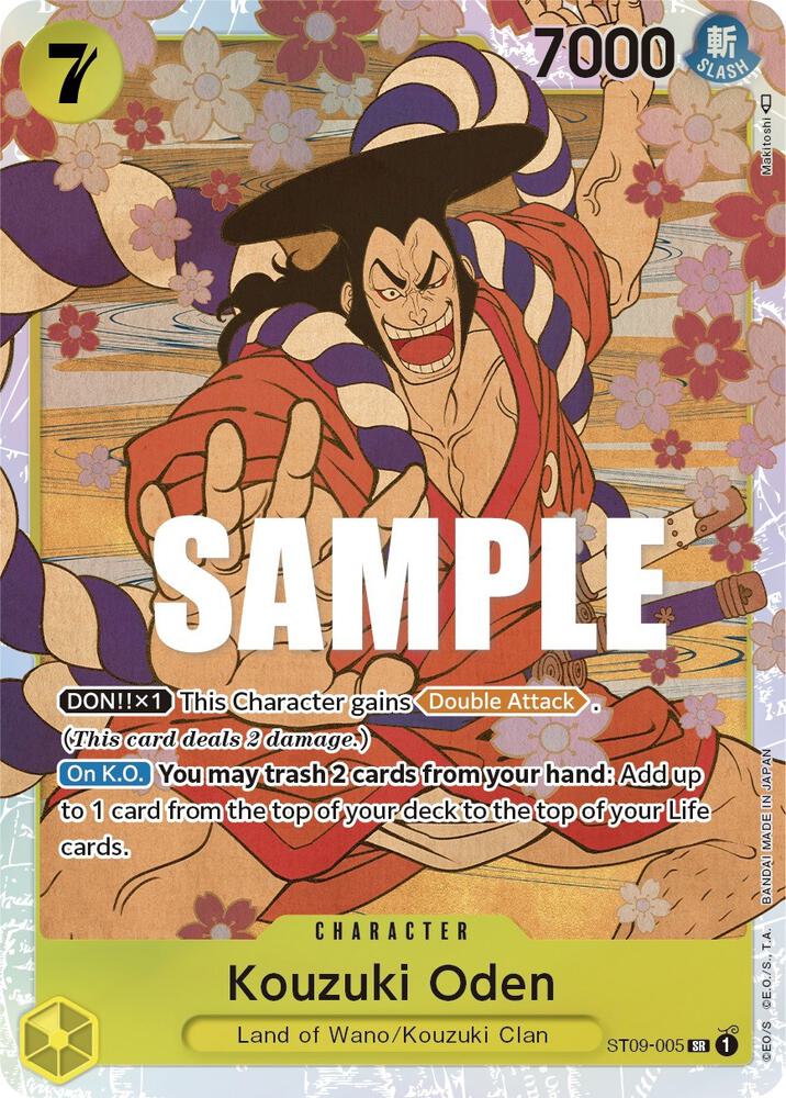 One Piece - Kouzuki Oden - Starter Deck 9: Yamato (ST - 09) by TCGDON on MYNTED