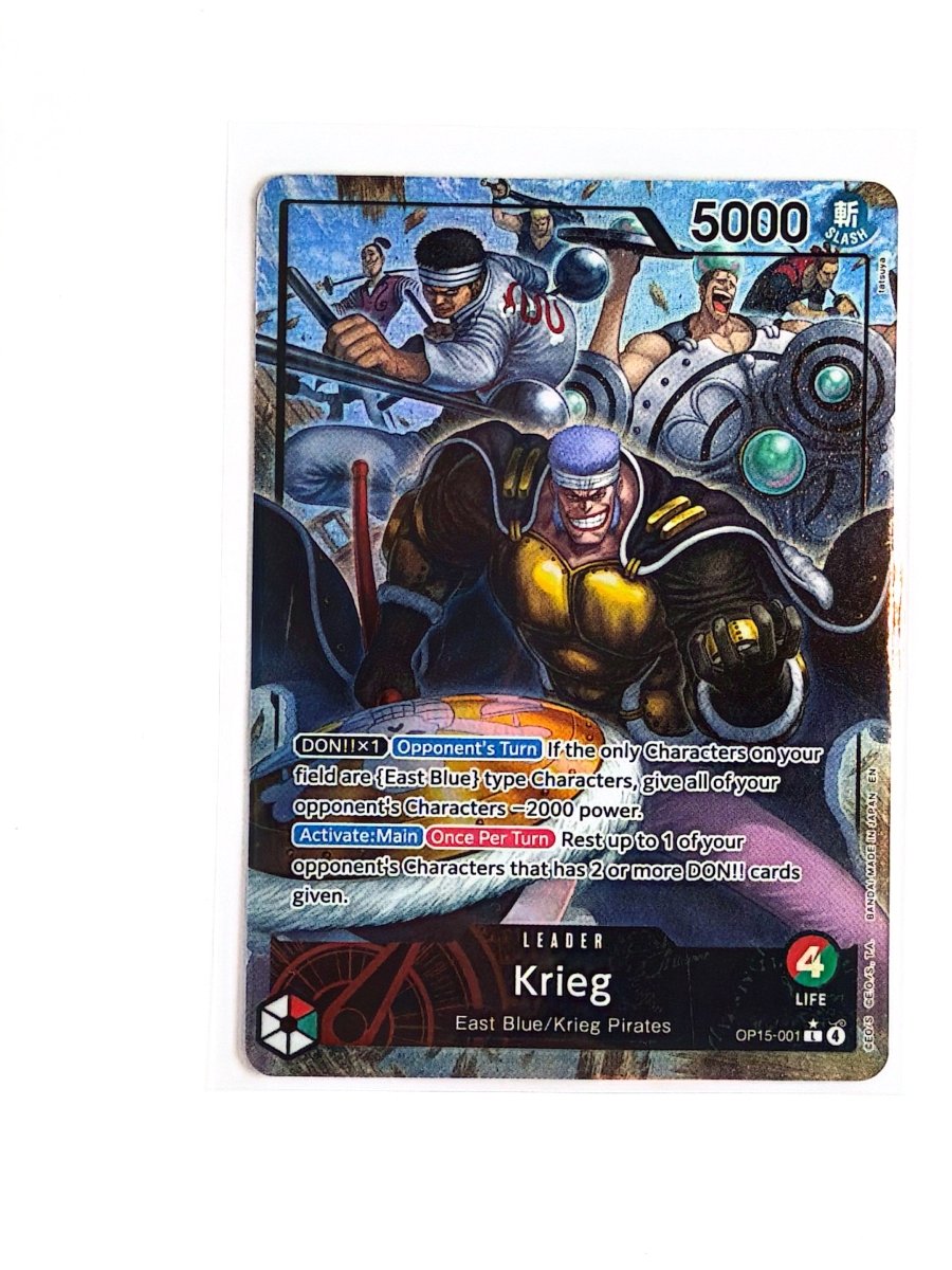 One Piece - Krieg (OP15-001) (Alternate Art) - Adventure on Kami's Island (OP15-EB04) by TCGDON on MYNTED
