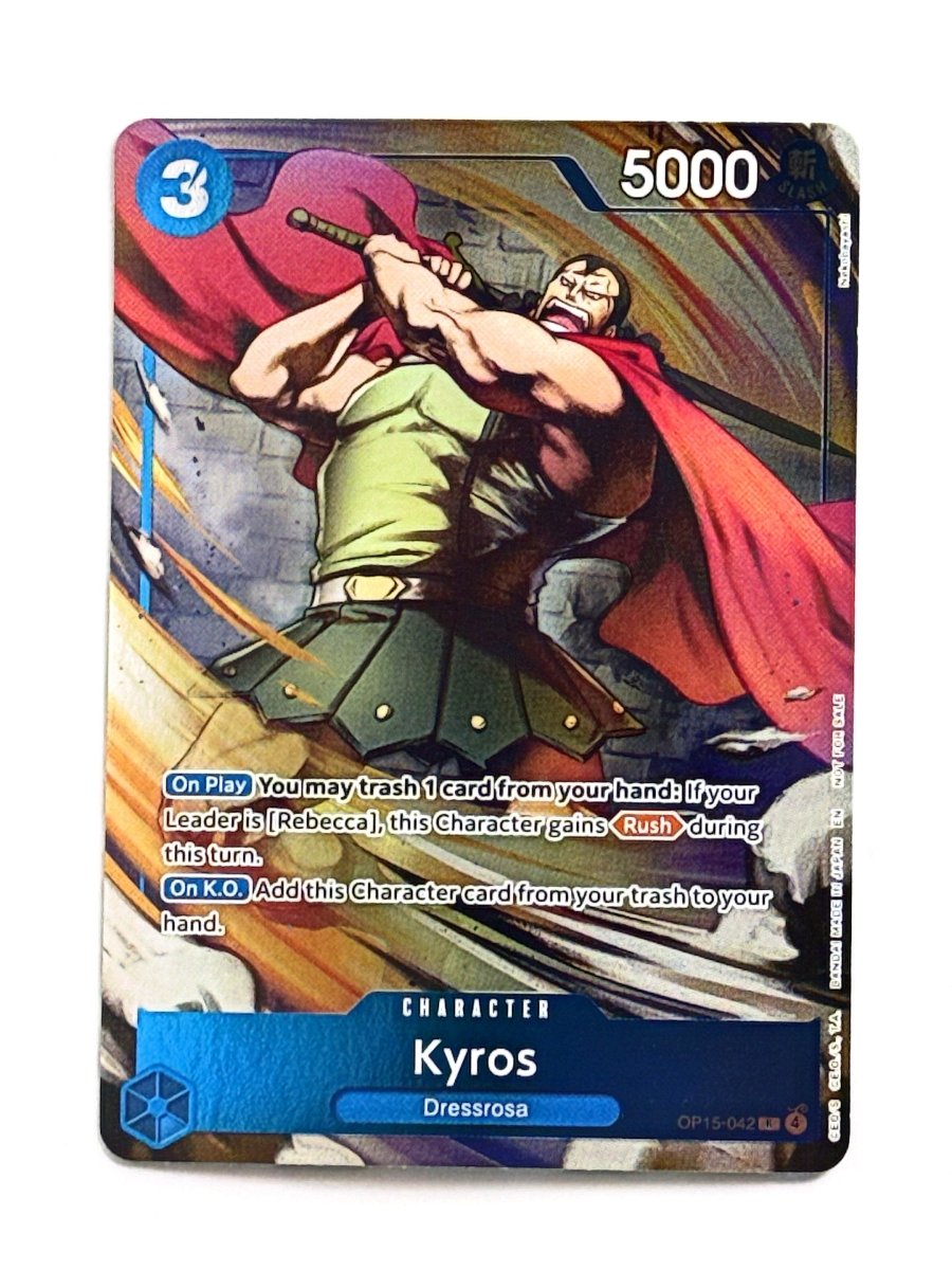 One Piece - Kyros (Dash Pack) - Adventure on Kami's Island (OP15 - EB04) by TCGDON on MYNTED