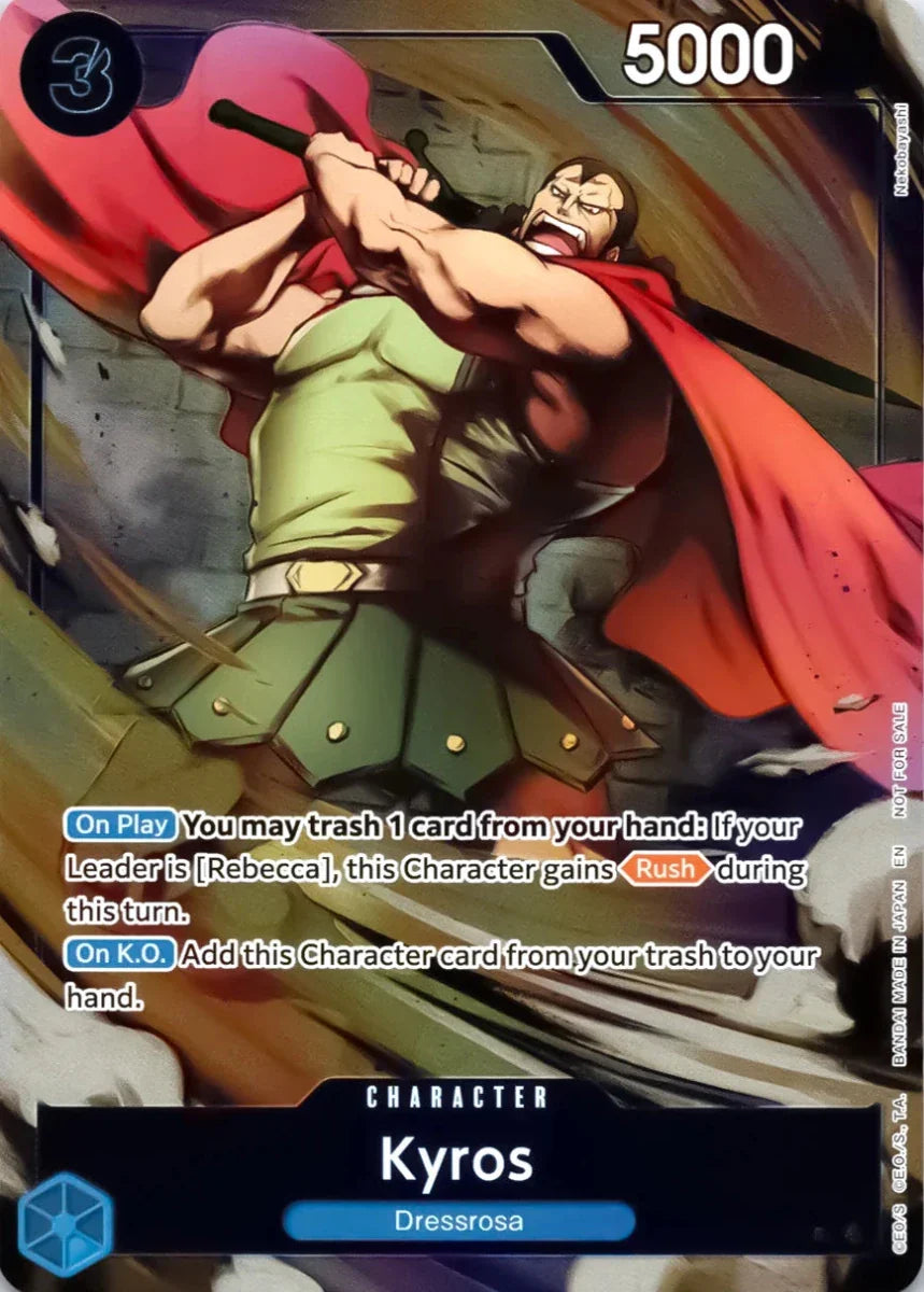 One Piece - Kyros (Dash Pack) - Adventure on Kami's Island (OP15 - EB04) by TCGDON on MYNTED