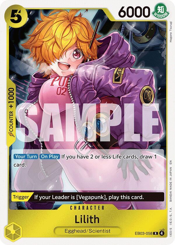 One Piece - Lilith - Extra Booster: One Piece Heroines Edition (EB - 03) by TCGDON on MYNTED