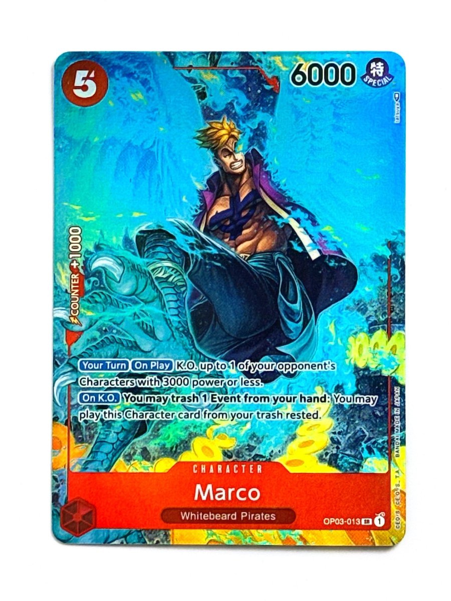 One Piece - Marco (Alternate Art) - Pillars of Strength (OP03) by TCGDON on MYNTED