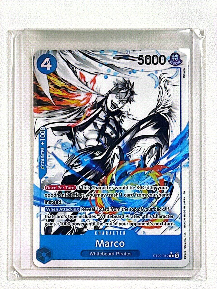 One Piece Marco (Parallel) - Starter Deck 22: Ace & Newgate (ST - 22) by TCGDON on MYNTED