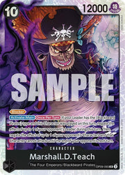 One Piece Marshall.D.Teach (093) - Emperors in the New World (OP09) by TCGDON on MYNTED