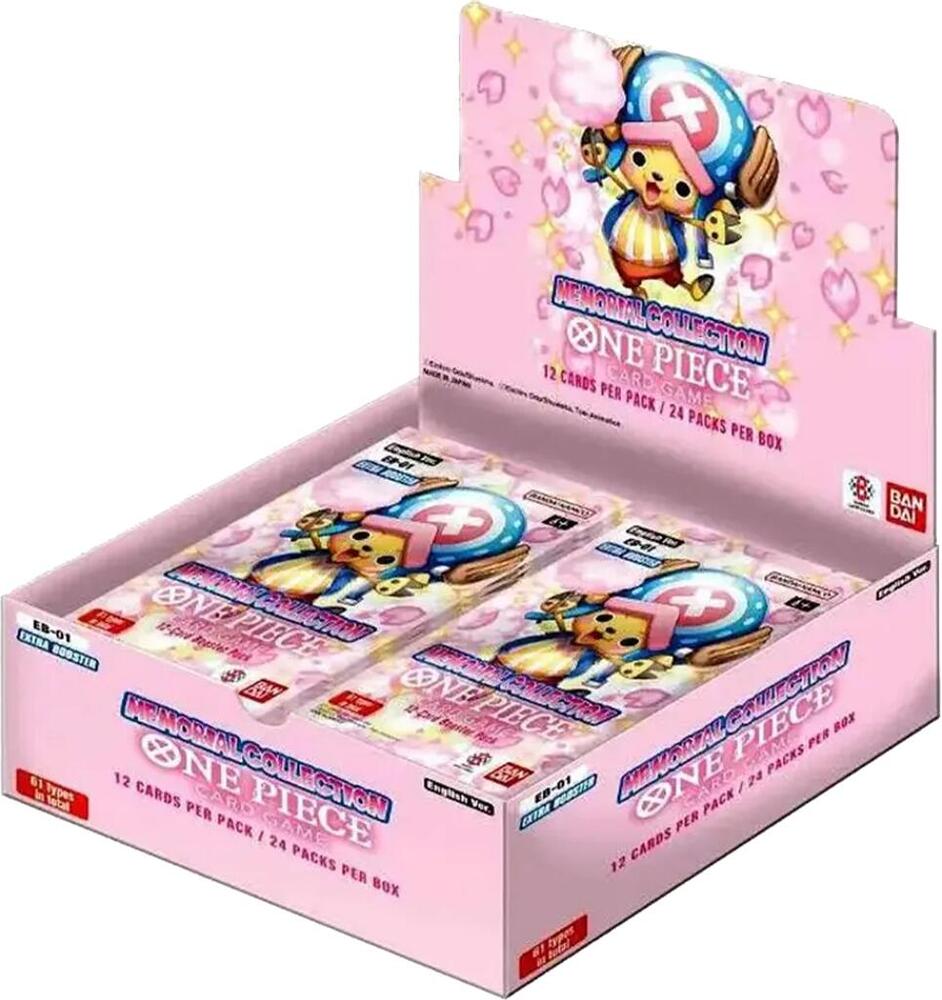 One Piece - Memorial Collection - Booster Box - Extra Booster: Memorial Collection (EB - 01) by TCGDON on MYNTED