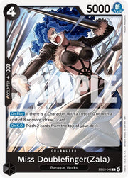One Piece - Miss Doublefinger(Zala) - Extra Booster: One Piece Heroines Edition (EB - 03) by TCGDON on MYNTED