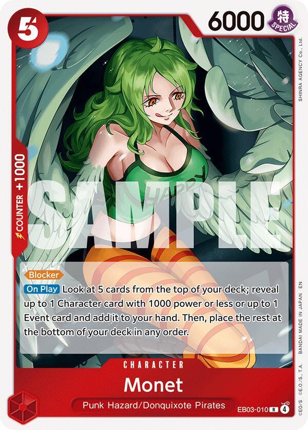 One Piece - Monet - Extra Booster: One Piece Heroines Edition (EB - 03) by TCGDON on MYNTED