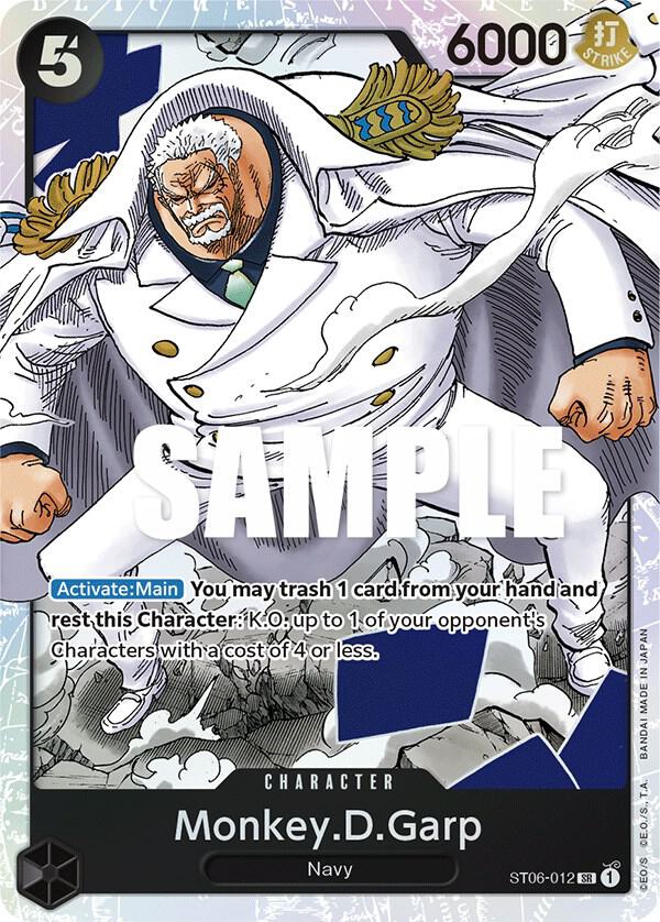 One Piece - Monkey D Garp - Starter Deck 6: Absolute Justice (ST - 06) by TCGDON on MYNTED