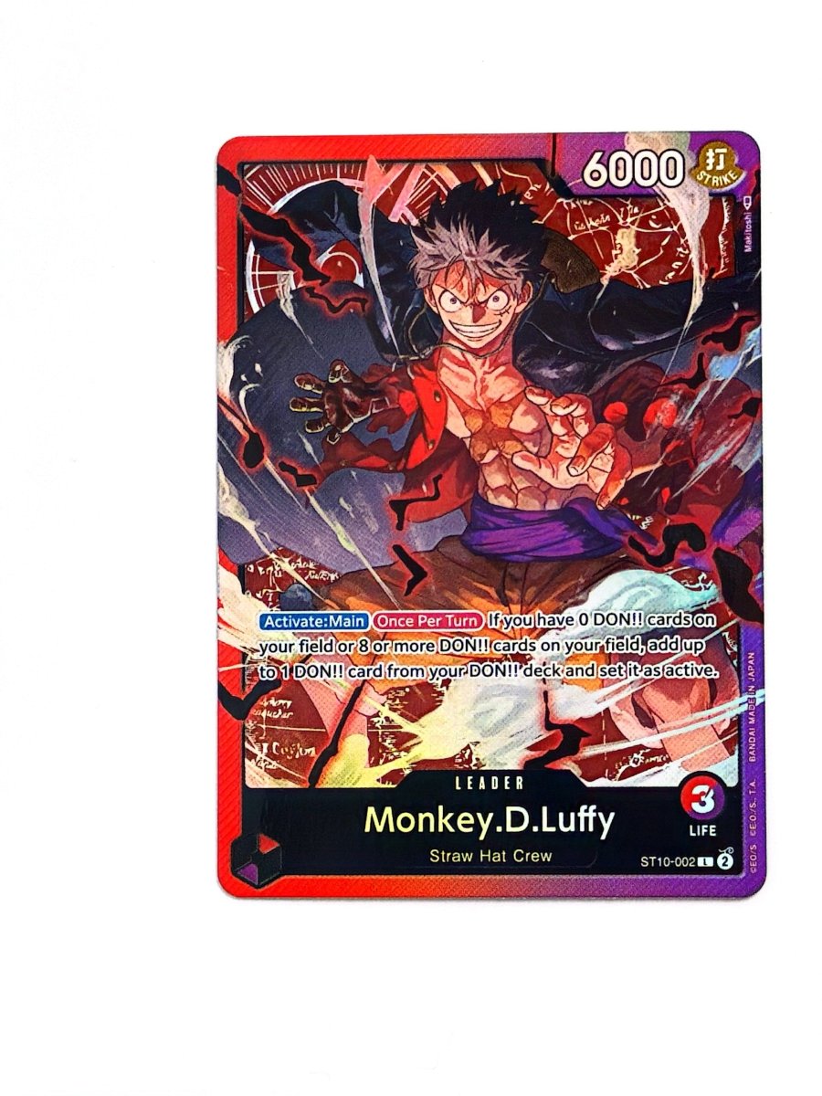 One Piece - Monkey D Luffy (002) - Ultra Deck: The Three Captains (ST - 10) by TCGDON on MYNTED