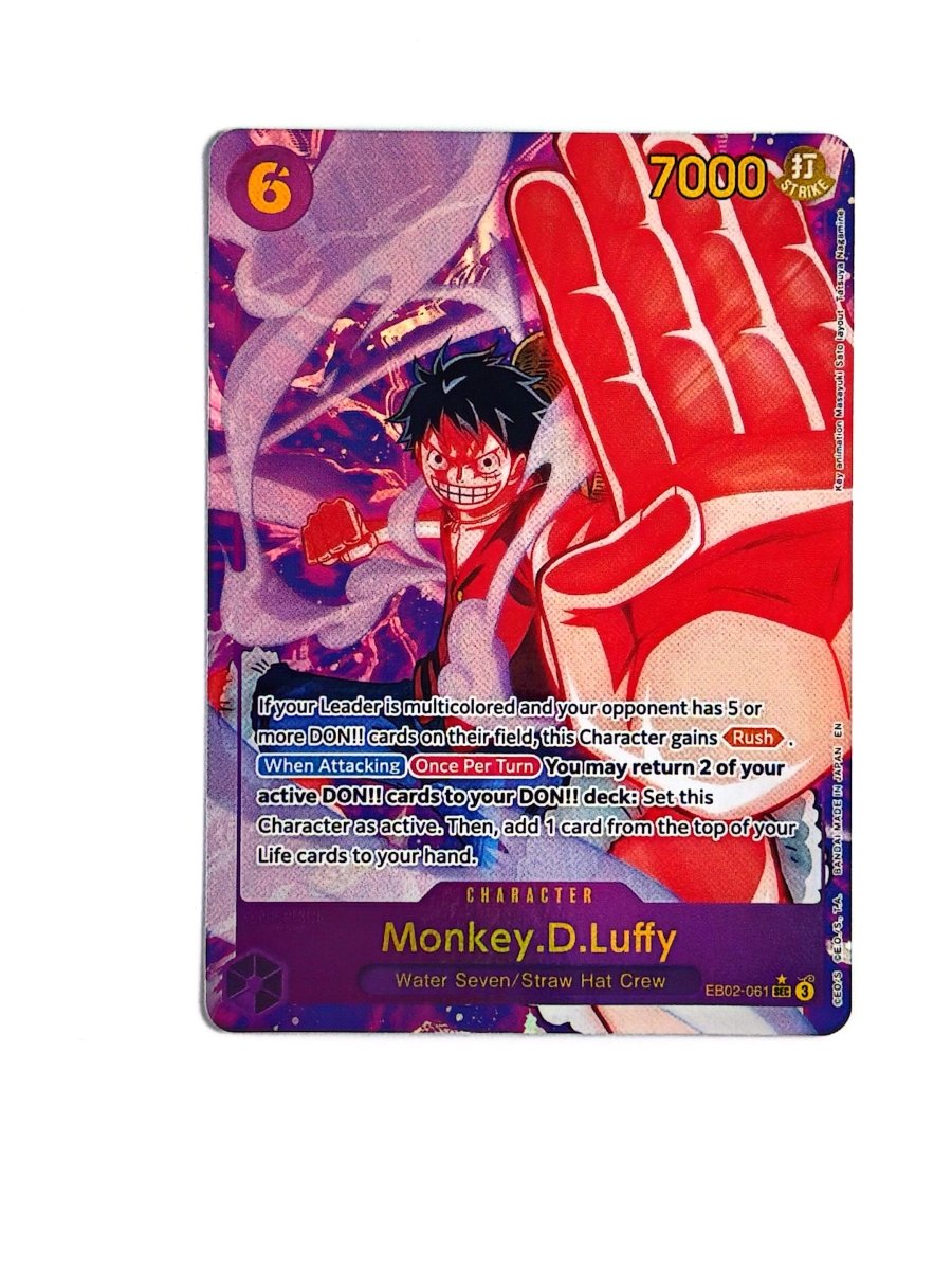 One Piece - Monkey D Luffy (061) (Alternate Art) - Extra Booster: Anime 25th Collection (EB-02) by TCGDON on MYNTED